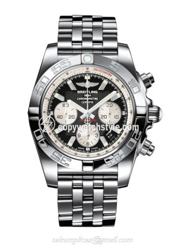 Breitling Chronomat 44 Stainless Steel / Inverted Panda / Bracelet AB011012.B967.375A Breitling Chronomat 44 Stainless Steel / Inverted Panda / Bracelet AB011012.B967.375A