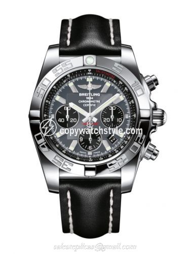 Breitling Chronomat 44 Stainless Steel / Blackeye Grey / Calf AB011012.F546.435X Breitling Chronomat 44 Stainless Steel / Blackeye Grey / Calf AB011012.F546.435X