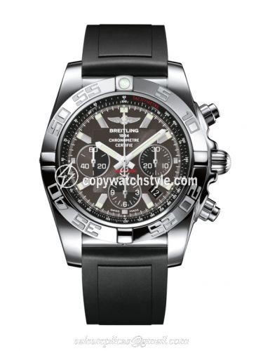 Breitling Chronomat 44 Stainless Steel / Carbon Black / Rubber AB011012.M524.131S Breitling Chronomat 44 Stainless Steel / Carbon Black / Rubber AB011012.M524.131S