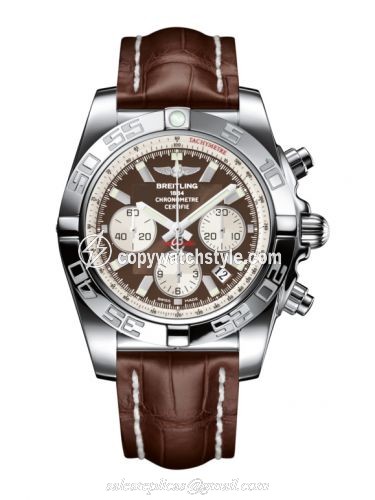 Breitling Chronomat 44 Stainless Steel / Metallica Brown / Croco AB011012.Q575.739P Breitling Chronomat 44 Stainless Steel / Metallica Brown / Croco AB011012.Q575.739P
