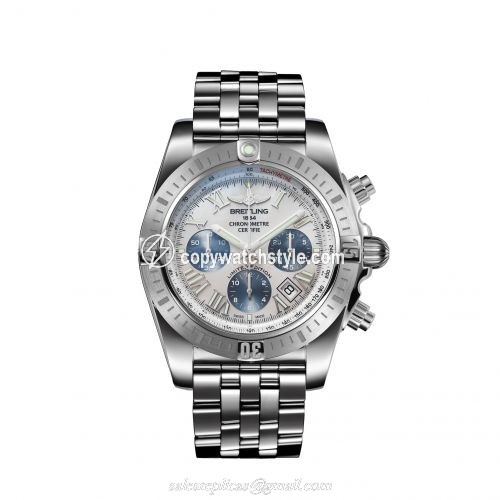 Breitling Chronomat 44 Stainless Steel / MOP - Roman / Japan Special Edition AB01154A1A1A1 Breitling Chronomat 44 Stainless Steel / MOP - Roman / Japan Special Edition AB01154A1A1A1