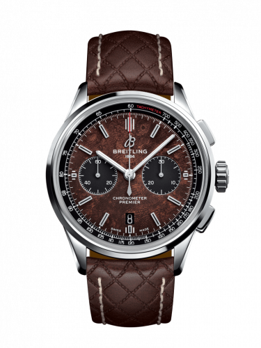 Breitling Premier B01 Chronograph 42 Bentley Centenary Stainless Steel / Wood / Calf / Folding AB01181A1Q1X1 Breitling Premier B01 Chronograph 42 Bentley Centenary Stainless Steel / Wood / Calf / Folding AB01181A1Q1X1