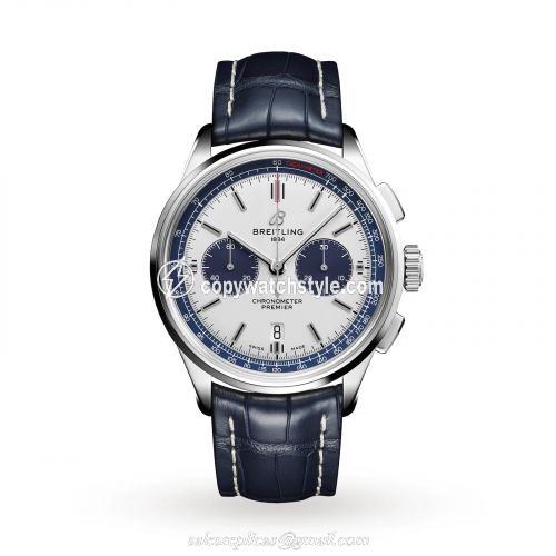 Breitling Premier B01 Chronograph 42 Watches of Switzerland AB01186A1G1P1