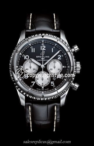 Breitling Navitimer 8 B01 Chronograph 43 Stainless Steel Swiss Air AB01191A1B1P1 Breitling Navitimer 8 B01 Chronograph 43 Stainless Steel Swiss Air AB01191A1B1P1