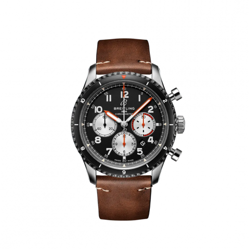 Breitling Aviator 8 B01 Chronograph 43 Stainless Steel / Mosquito / Calf / Pin AB01194A1B1X1 Breitling Aviator 8 B01 Chronograph 43 Stainless Steel / Mosquito / Calf / Pin AB01194A1B1X1