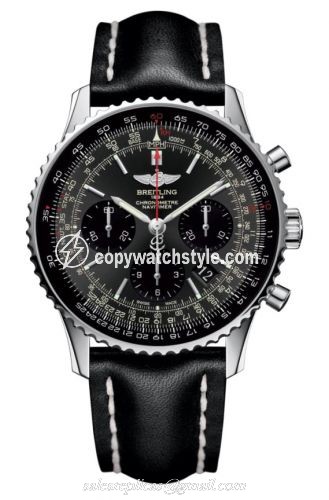 Breitling Navitimer 01 Stainless Steel / Stratus Gray / Calf / Folding AB012124/F569/436X/A20D.1 Breitling Navitimer 01 Stainless Steel / Stratus Gray / Calf / Folding AB012124/F569/436X/A20D.1