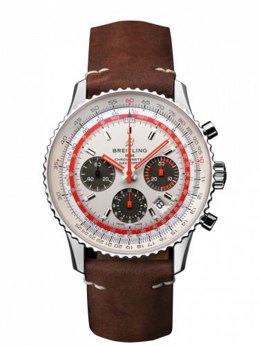 Breitling Navitimer 1 B01 Chronograph 43 Stainless Steel / Airline Editions TWA / Calf / Folding AB01219A1G1X2