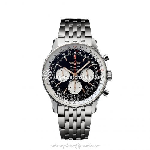 Breitling Navitimer 1 B01 Chronograph 43 Stainless Steel / Black / Japan Special Edition AB0121A11B1A1 Breitling Navitimer 1 B01 Chronograph 43 Stainless Steel / Black / Japan Special Edition AB0121A11B1A1