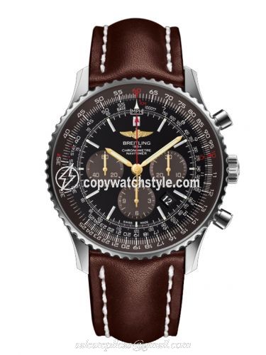 Breitling Navitimer 01 46 Stainless Steel / Panamerican Black / Rubber AB0127E3.BE81.443X| Breitling Navitimer 01 46 Stainless Steel / Panamerican Black / Rubber AB0127E3.BE81.443X|