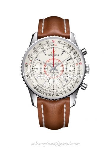 Breitling Montbrillant 01 Stainless Steel / Mercury Silver / Calf AB013012.G709.425X Breitling Montbrillant 01 Stainless Steel / Mercury Silver / Calf AB013012.G709.425X