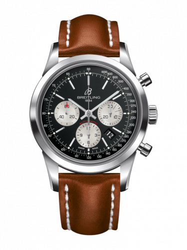 Breitling Transocean Chronograph Stainless Steel / Reverse Panda / Calf / Folding AB015212/BF26/434X/A20D.1 Breitling Transocean Chronograph Stainless Steel / Reverse Panda / Calf / Folding AB015212/BF26/434X/A20D.1