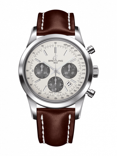 Breitling Transocean Chronograph Stainless Steel / Panda / Calf / Folding AB015212/G724/438X/A20D.1 Breitling Transocean Chronograph Stainless Steel / Panda / Calf / Folding AB015212/G724/438X/A20D.1