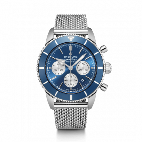 Breitling Superocean Heritage II B01 Chronograph 44 Stainless Steel / Blue / Bracelet AB0162161C1A1