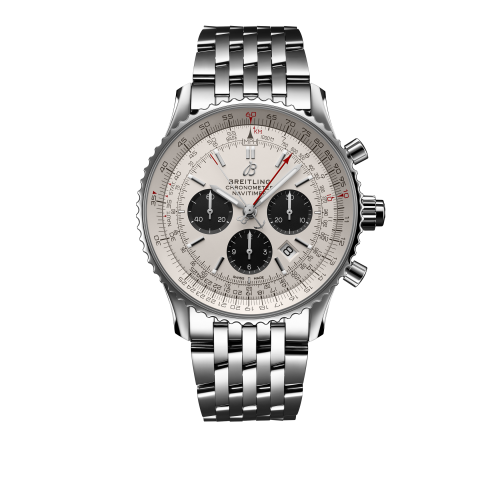 Breitling Navitimer Rattrapante Stainless Steel / Silver / Bracelet AB0310211G1A1 Breitling Navitimer Rattrapante Stainless Steel / Silver / Bracelet AB0310211G1A1