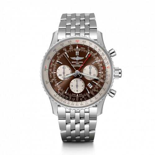 Breitling Navitimer Rattrapante Stainless Steel / Panamerican Bronze / Bracelet AB0310211Q1A1 Breitling Navitimer Rattrapante Stainless Steel / Panamerican Bronze / Bracelet AB0310211Q1A1