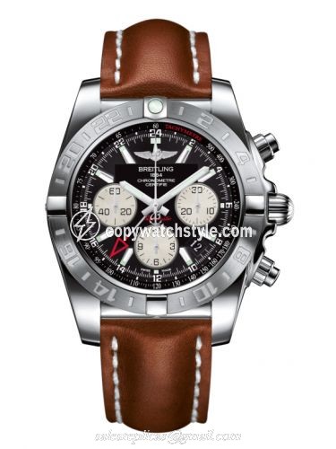 Breitling Chronomat 44 GMT Stainless Steel / Onyx Black / Calf AB042011.BB56.433X Breitling Chronomat 44 GMT Stainless Steel / Onyx Black / Calf AB042011.BB56.433X