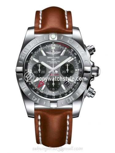 Breitling Chronomat 44 GMT Stainless Steel / Blackeye Grey / Calf AB042011.F561.433X Breitling Chronomat 44 GMT Stainless Steel / Blackeye Grey / Calf AB042011.F561.433X