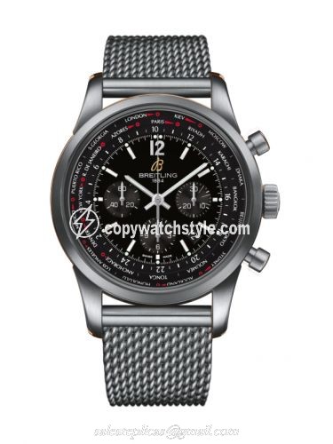Breitling Transocean Chronograph Unitime Pilot Stainless Steel / Black / Milanese AB0510U60.BC26.159A? Breitling Transocean Chronograph Unitime Pilot Stainless Steel / Black / Milanese AB0510U60.BC26.159A?
