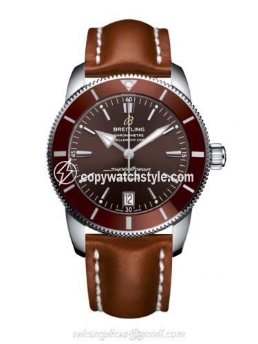 Breitling Superocean Heritage II 42 Stainless Steel / Bronze / Bronze / Calf AB201033.Q617.433X