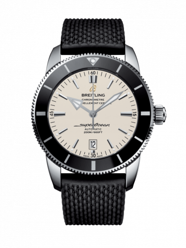 Breitling Superocean Heritage II 46 Stainless Steel / Black / Silver / Rubber / Pin AB202012/G828/267S/A20S.1