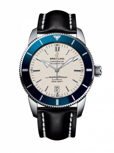 Breitling Superocean Heritage II 46 Stainless Steel / Blue / Silver / Calf / Pin AB202016/G828/441X/A20BA.1 Breitling Superocean Heritage II 46 Stainless Steel / Blue / Silver / Calf / Pin AB202016/G828/441X/A20BA.1