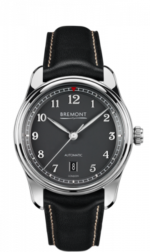 Bremont Airco Mach 2 Stainless Steel / Black / Calf AIRCO MACH 2/AN Bremont Airco Mach 2 Stainless Steel / Black / Calf AIRCO MACH 2/AN