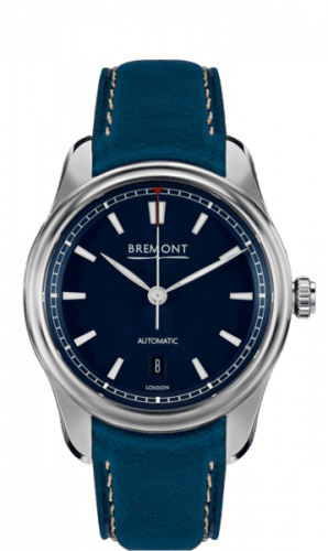 Bremont Airco Mach 3 Stainless Steel / Blue / Calf AIRCO MACH 3/BL Bremont Airco Mach 3 Stainless Steel / Blue / Calf AIRCO MACH 3/BL