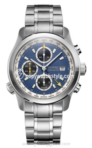 Bremont ALT1-WT Worldtimer Blue Bracelet ALT1WTBLbr