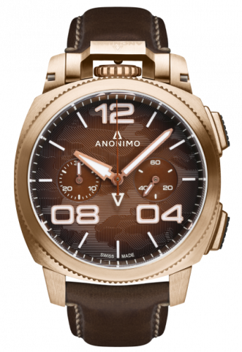 Anonimo Militare Automatic Bronze / Brown Camouflage / Leather AM-1123.01.001.A04 Anonimo Militare Automatic Bronze / Brown Camouflage / Leather AM-1123.01.001.A04