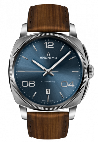 Anonimo Epurato Automatic Stainless Steel / Blue / Leather AM-4000.01.103.W22 Anonimo Epurato Automatic Stainless Steel / Blue / Leather AM-4000.01.103.W22