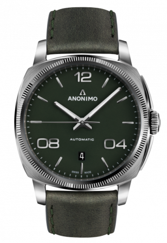 Anonimo Epurato Automatic Stainless Steel / Green / Leather AM-4000.01.107.W66