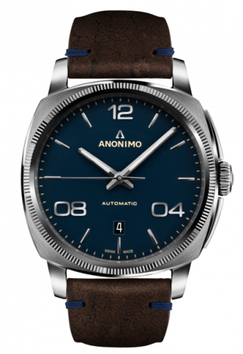Anonimo Epurato Automatic Stainless Steel / Blue / Leather AM-4000.01.108.K35 Anonimo Epurato Automatic Stainless Steel / Blue / Leather AM-4000.01.108.K35