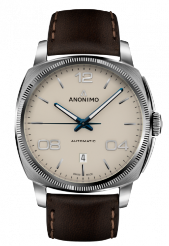Anonimo Epurato Automatic Stainless Steel / Cream / Leather AM-4000.01.310.W42 Anonimo Epurato Automatic Stainless Steel / Cream / Leather AM-4000.01.310.W42
