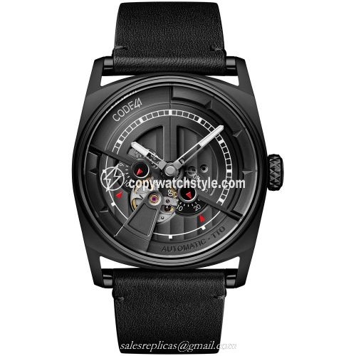 CODE41 Anomaly-01 Black PVD / Black AN01-BK-ST-BK