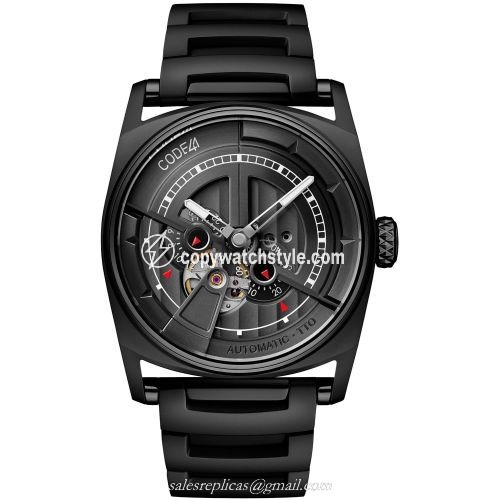 CODE41 Anomaly-01 Black PVD / Black AN01-BK-ST-MET-BK