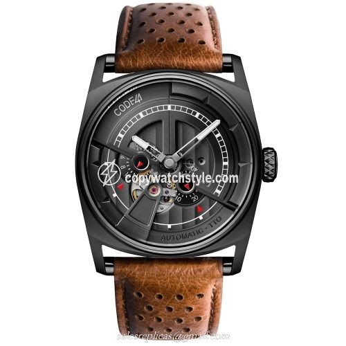 CODE41 Anomaly-01 Black PVD / Black AN01-BK-ST-PER-BE