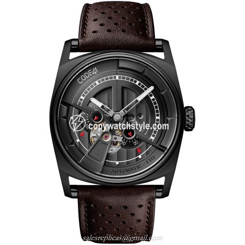 CODE41 Anomaly-01 Black PVD / Black AN01-BK-ST-PER-BR