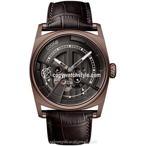 CODE41 Anomaly-01 Brown PVD / Brown AN01-BR-ST-ALIG-BR