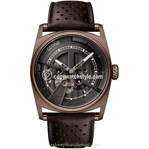 CODE41 Anomaly-01 Brown PVD / Brown AN01-BR-ST-PER-BR