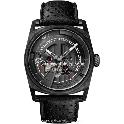 CODE41 Anomaly-01 Forged Carbon / Black AN01-CA-ST-PER-BK