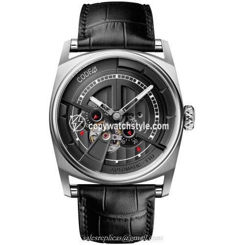 CODE41 Anomaly-01 Stainless Steel / Black AN01-IN-BK-ST-ALIG-BK CODE41 Anomaly-01 Stainless Steel / Black AN01-IN-BK-ST-ALIG-BK