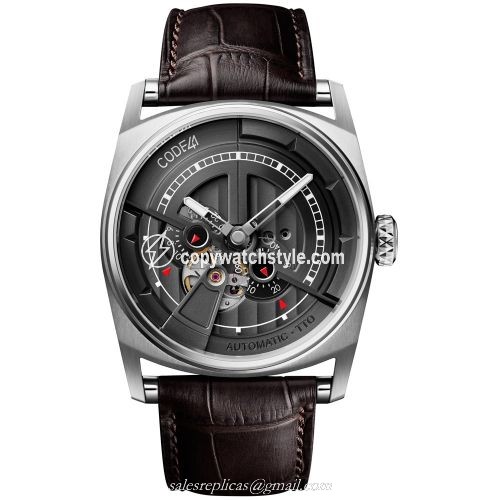 CODE41 Anomaly-01 Stainless Steel / Black AN01-IN-BK-ST-ALIG-BR CODE41 Anomaly-01 Stainless Steel / Black AN01-IN-BK-ST-ALIG-BR