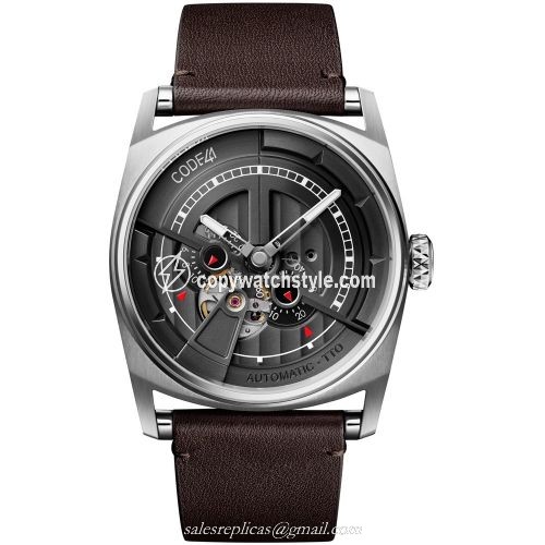 CODE41 Anomaly-01 Stainless Steel / Black AN01-IN-BK-ST-BR CODE41 Anomaly-01 Stainless Steel / Black AN01-IN-BK-ST-BR