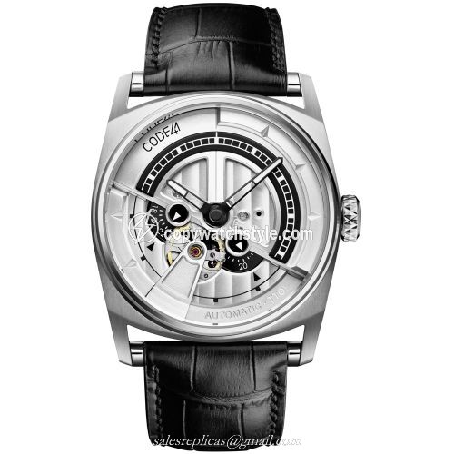 CODE41 Anomaly-01 Stainless Steel / Silver AN01-IN-SIL-ST-ALIG-BK CODE41 Anomaly-01 Stainless Steel / Silver AN01-IN-SIL-ST-ALIG-BK