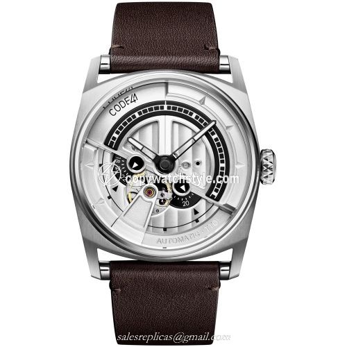CODE41 Anomaly-01 Stainless Steel / Silver AN01-IN-SIL-ST-BR