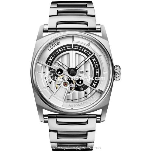 CODE41 Anomaly-01 Stainless Steel / Silver AN01-IN-SIL-ST-MET-IN CODE41 Anomaly-01 Stainless Steel / Silver AN01-IN-SIL-ST-MET-IN