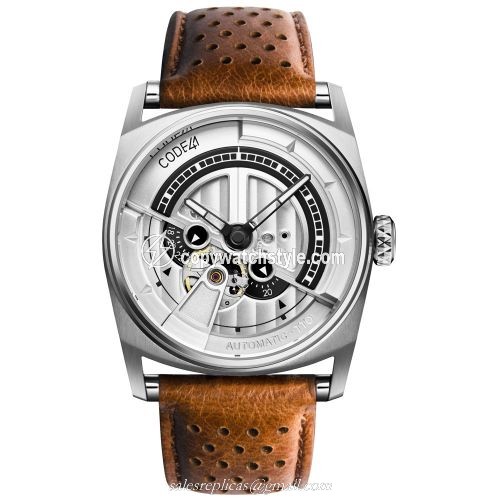 CODE41 Anomaly-01 Stainless Steel / Silver AN01-IN-SIL-ST-PER-BE