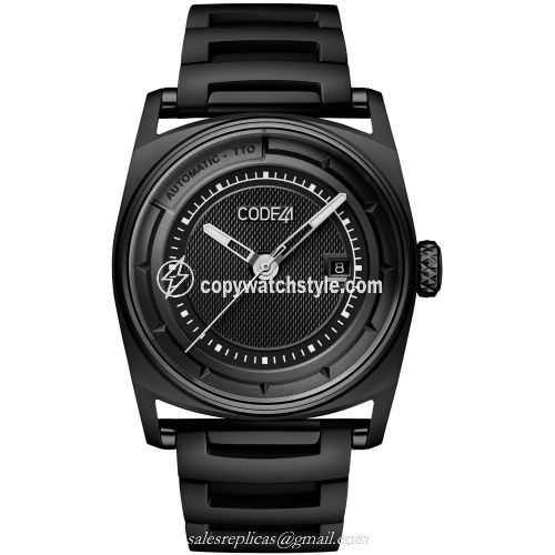 CODE41 Anomaly-02 Black PVD / Black AN02-BK-ST-MET-BK