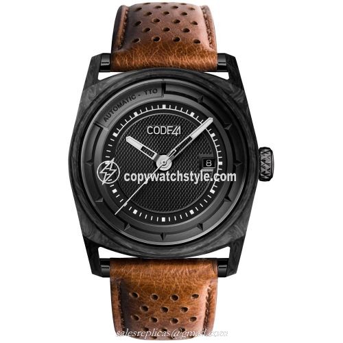 CODE41 Anomaly-02 Forged Carbon / Black AN02-CA-ST-PER-BE
