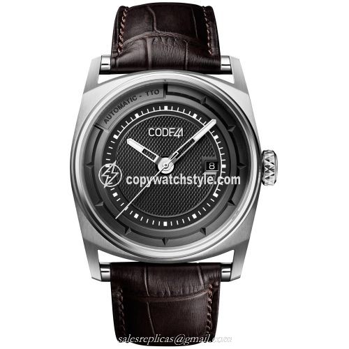 CODE41 Anomaly-02 Stainless Steel / Black AN02-IN-BK-ST-ALIG-BR CODE41 Anomaly-02 Stainless Steel / Black AN02-IN-BK-ST-ALIG-BR